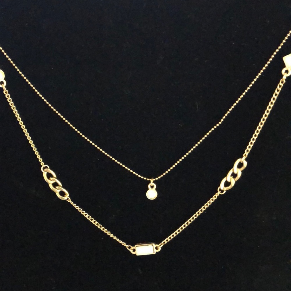 Bala Booste’ 2 feminine necklaces that layer, gold tone - Picture 9 of 9